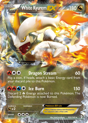 White Kyurem-EX - Boundaries Crossed 103