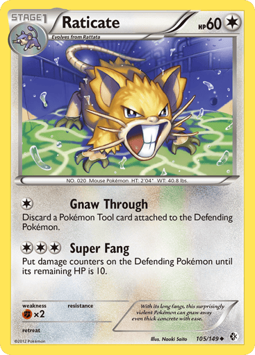 Raticate - Boundaries Crossed 105