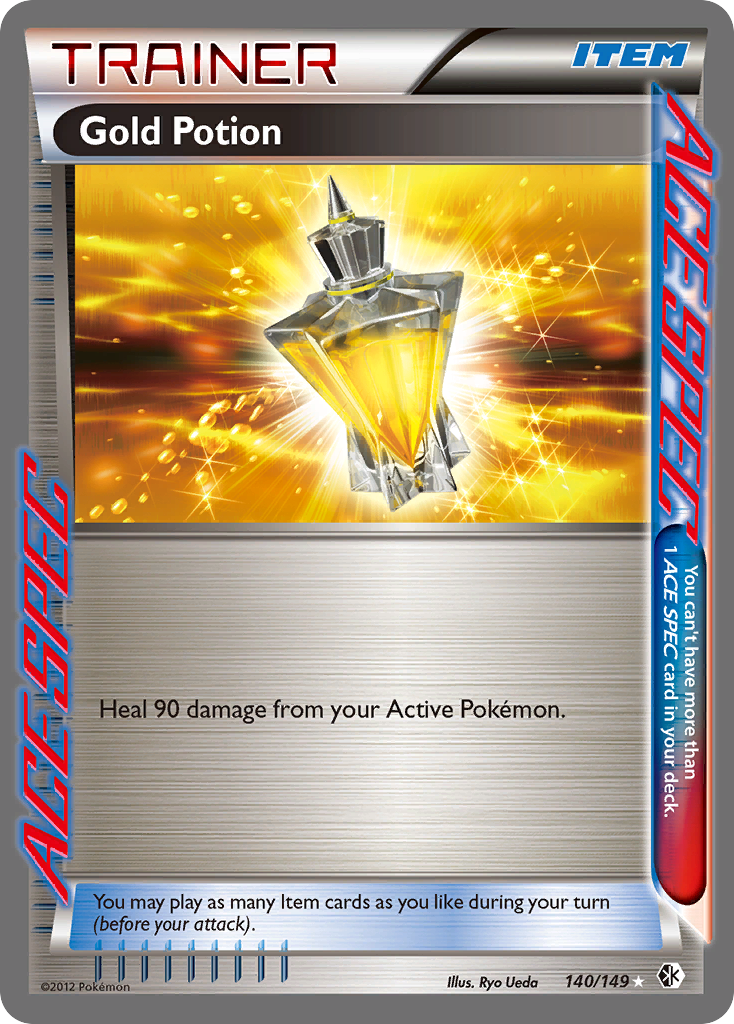 Gold Potion – Boundaries Crossed 140/149 Pokémon card