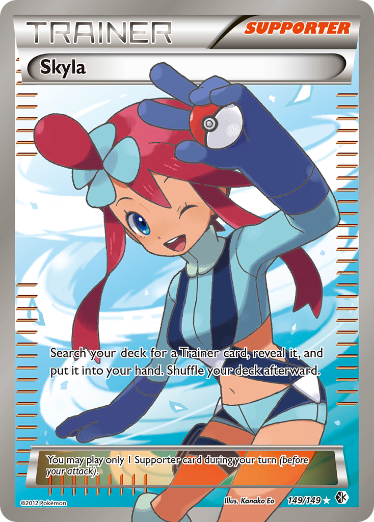 Skyla – Boundaries Crossed 149/149 Pokémon card