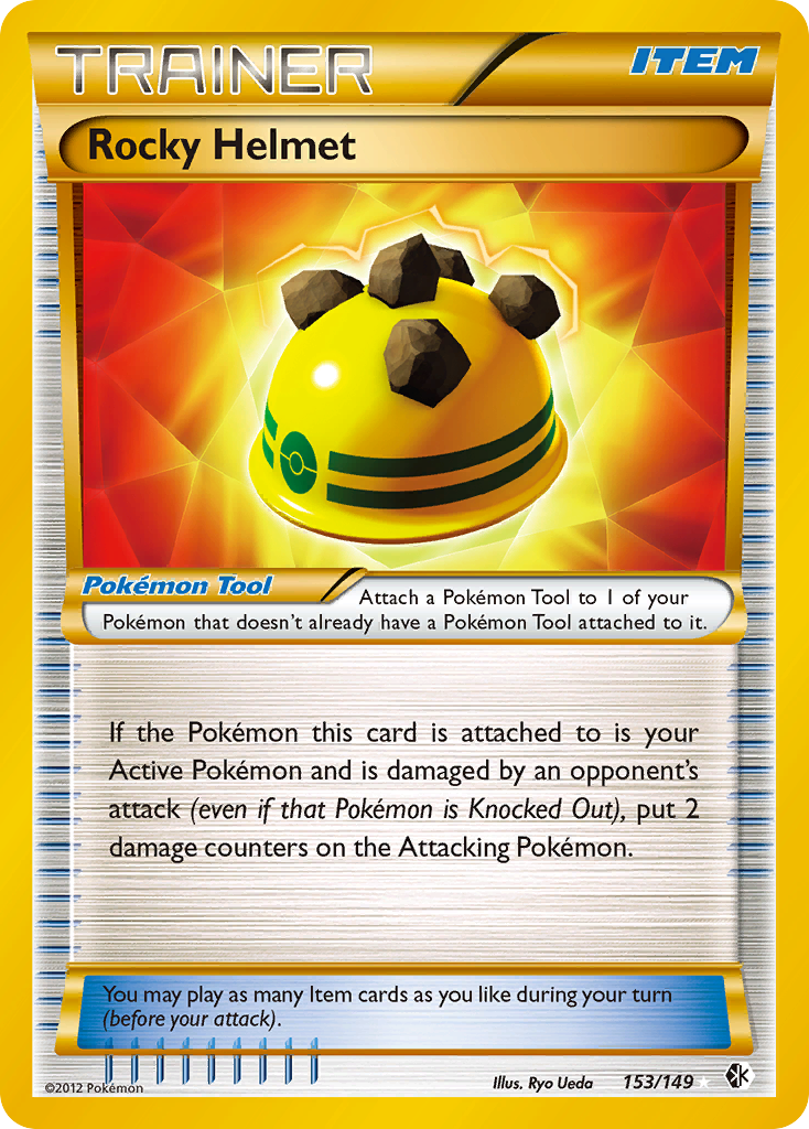 Rocky Helmet – Boundaries Crossed 153/149 Pokémon card