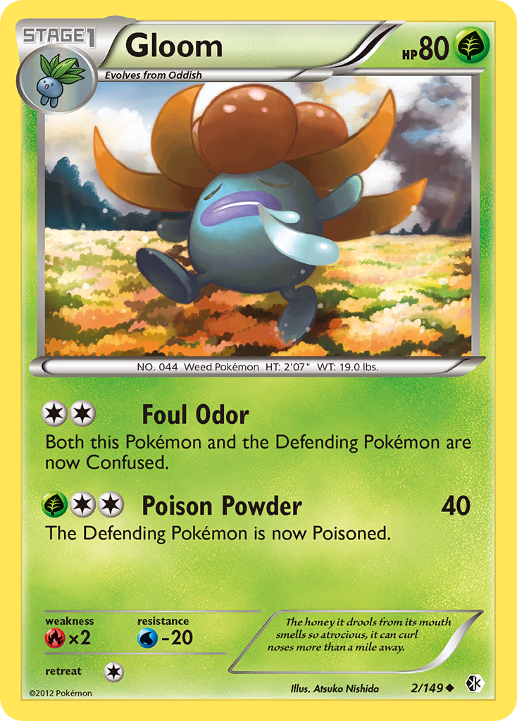 Gloom – Boundaries Crossed 2/149 Pokémon card
