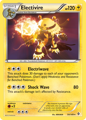 Electivire - Boundaries Crossed 54