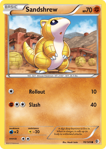 Sandshrew - Boundaries Crossed 78