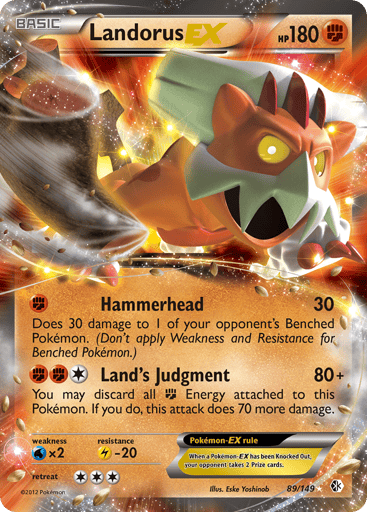 Landorus-EX - Boundaries Crossed 89