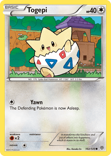 Togepi - Plasma Storm 102