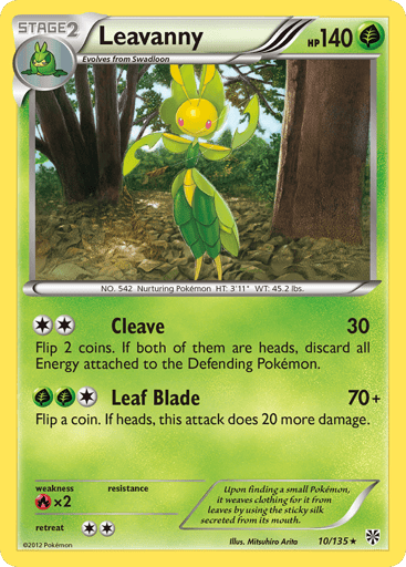 Leavanny - Plasma Storm 10