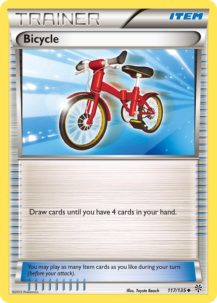 Bicycle – Plasma Storm 117/135 Pokémon card