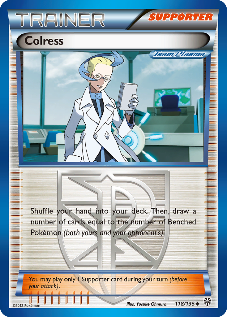 Colress – Plasma Storm 118/135 Pokémon card