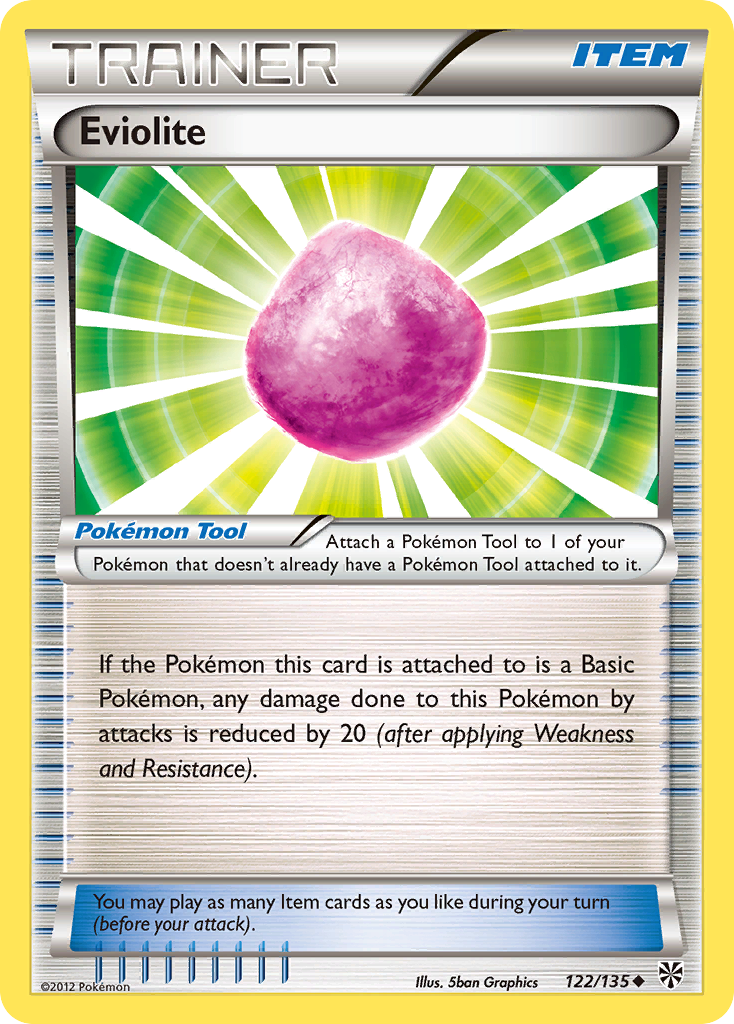 Eviolite – Plasma Storm 122/135 Pokémon card