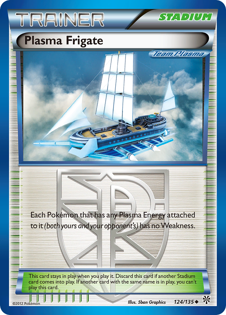 Plasma Frigate – Plasma Storm 124/135 Pokémon card