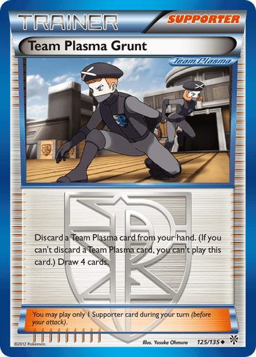 Team Plasma Grunt - Plasma Storm 125