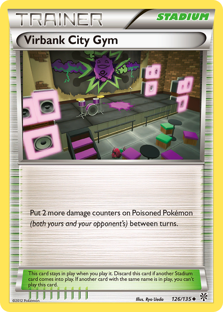Virbank City Gym – Plasma Storm 126/135 Pokémon card