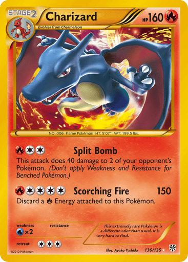Charizard - Plasma Storm 136