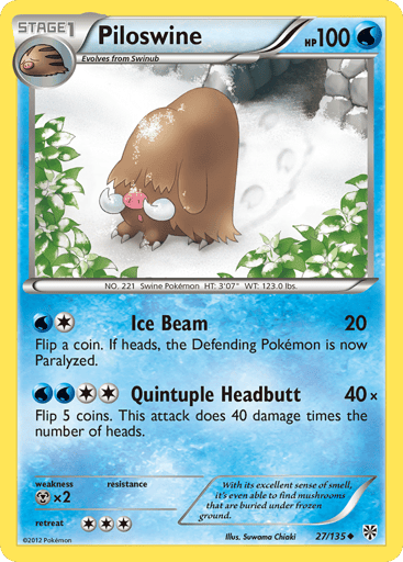 Piloswine - Plasma Storm 27
