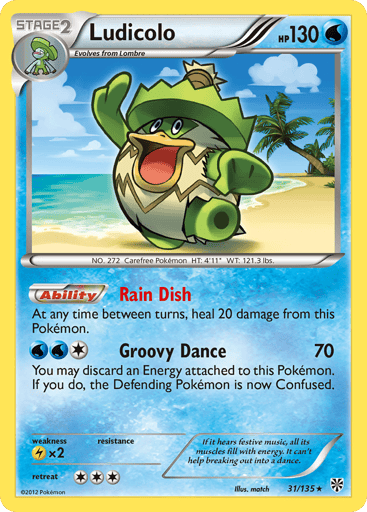Ludicolo - Plasma Storm 31