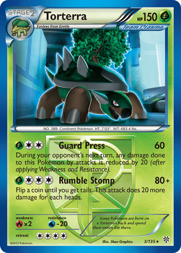 Torterra - Plasma Storm 3