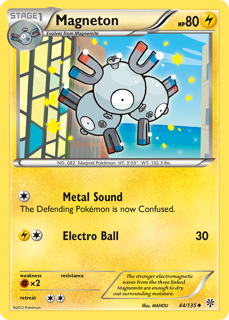 Magneton – Plasma Storm 44/135 Pokémon card