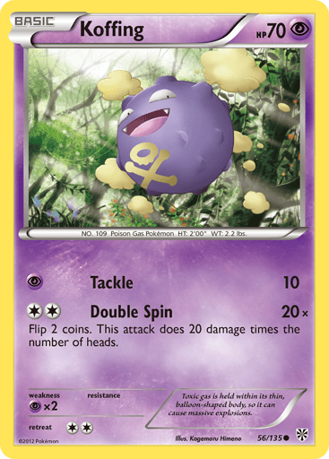 Koffing - Plasma Storm 56
