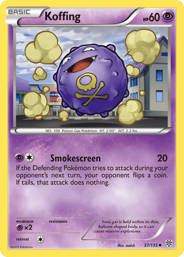 Koffing - Plasma Storm 57