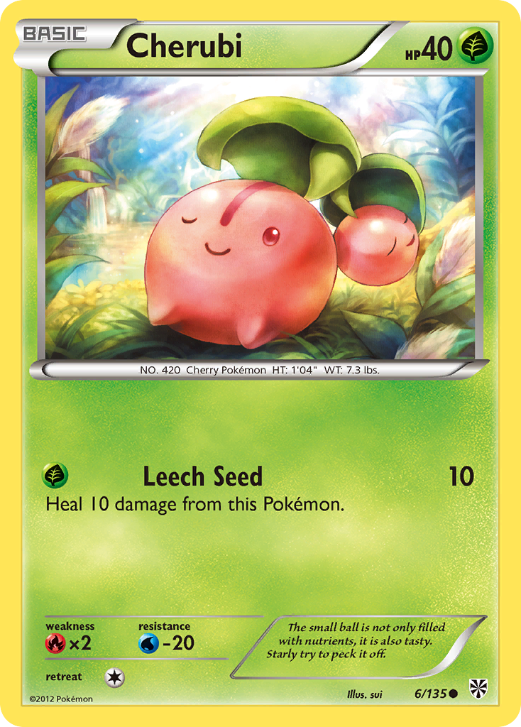 Cherubi – Plasma Storm 6/135 Pokémon card