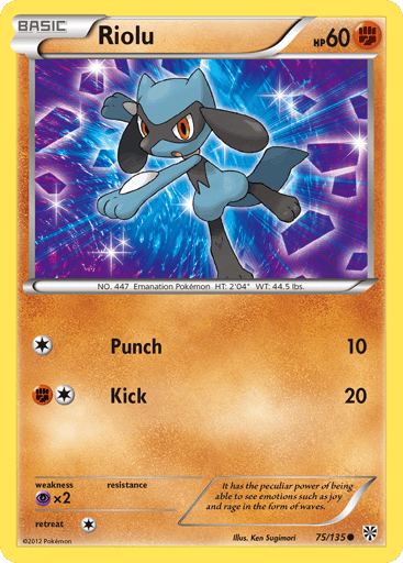 Riolu - Plasma Storm 75