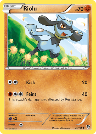 Riolu - Plasma Storm 76