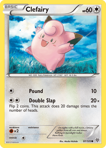 Clefairy - Plasma Storm 97