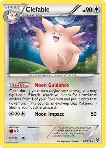 Clefable - Plasma Storm 98