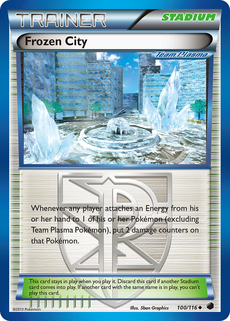 Frozen City – Plasma Freeze 100/116 Pokémon card