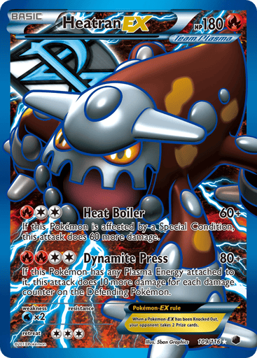Heatran-EX - Plasma Freeze 109