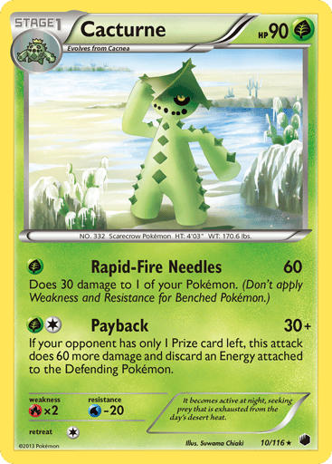 Cacturne - Plasma Freeze 10