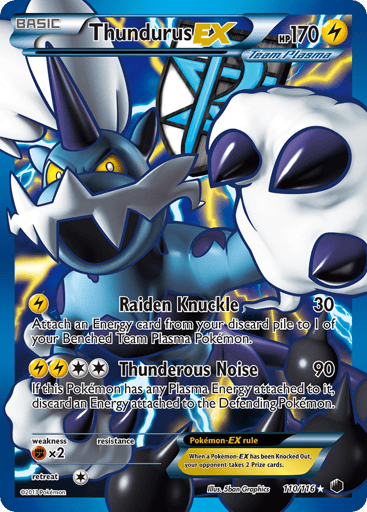 Thundurus-EX - Plasma Freeze 110