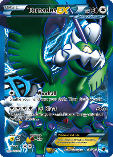 Tornadus-EX - Plasma Freeze 114
