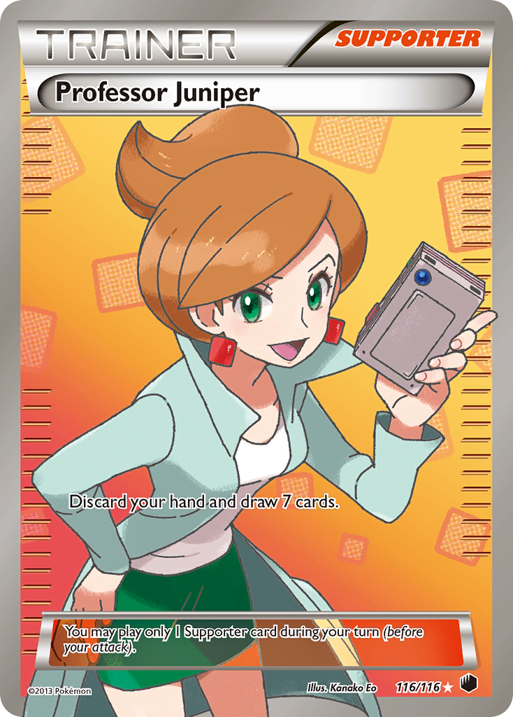 Professor Juniper – Plasma Freeze 116/116 Pokémon card