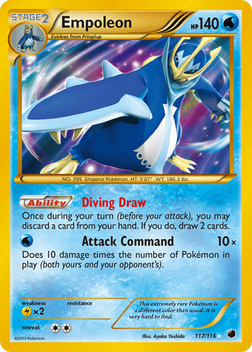 Empoleon - Plasma Freeze 117