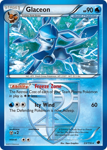 Glaceon - Plasma Freeze 23