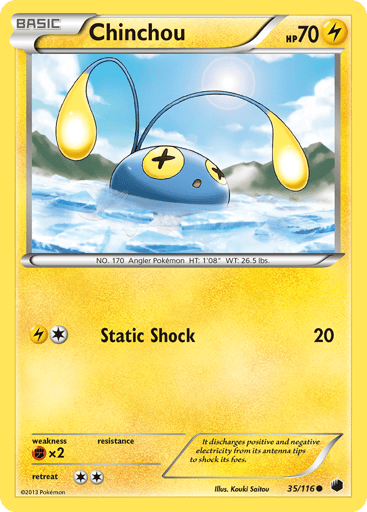 Chinchou - Plasma Freeze 35