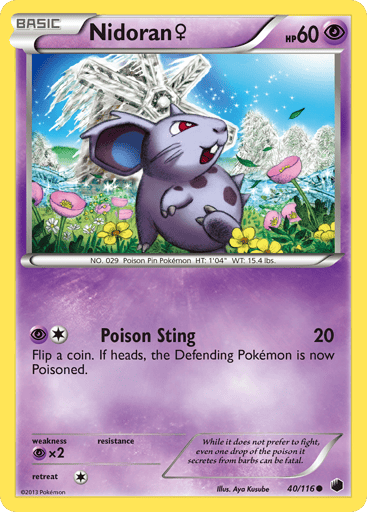 Nidoran ♀ - Plasma Freeze 40
