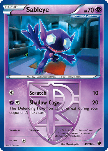 Sableye - Plasma Freeze 49