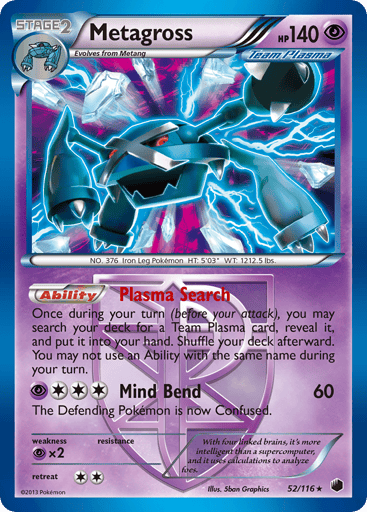 Metagross - Plasma Freeze 52