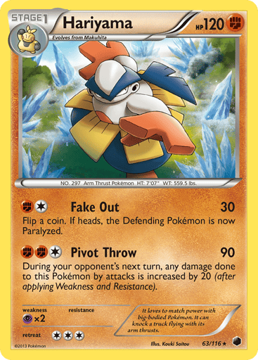Hariyama - Plasma Freeze 63
