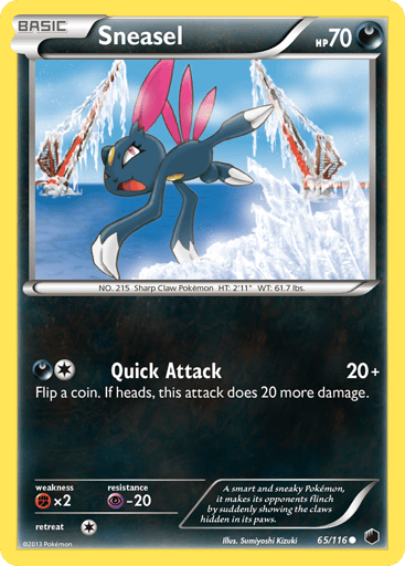 Sneasel - Plasma Freeze 65