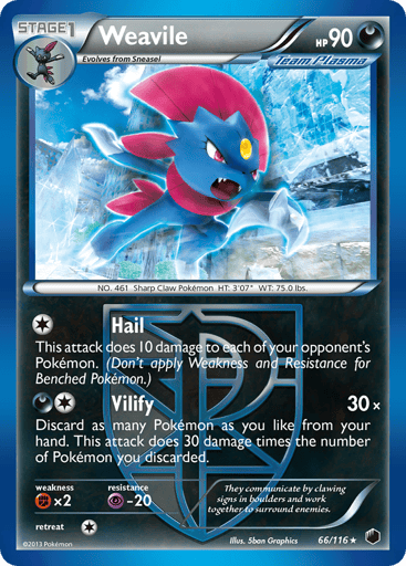 Weavile - Plasma Freeze 66