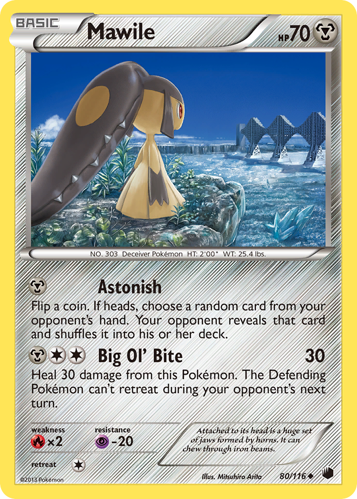 Mawile – Plasma Freeze 80/116 Pokémon card