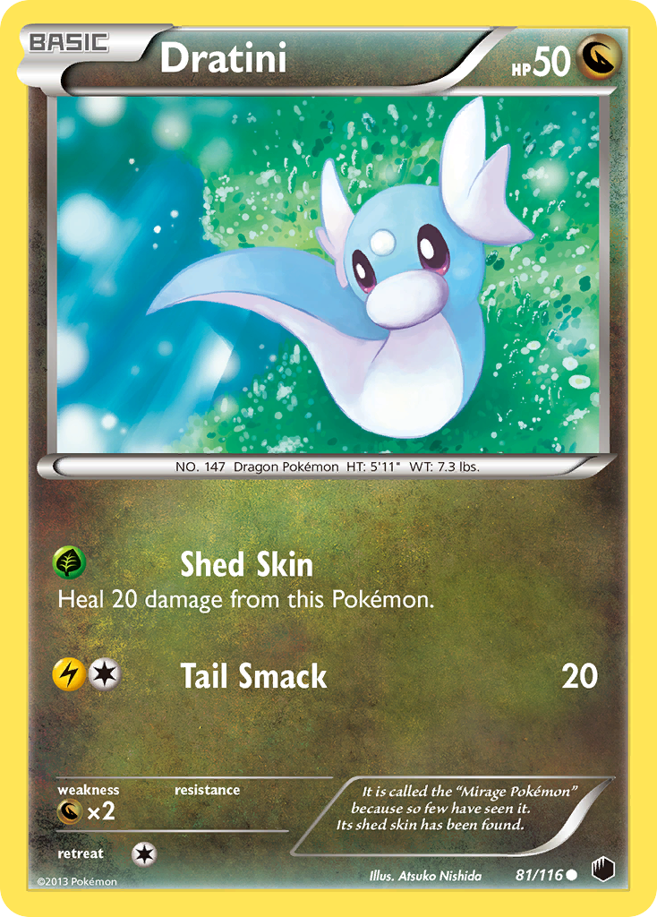 Dratini – Plasma Freeze 81/116 Pokémon card