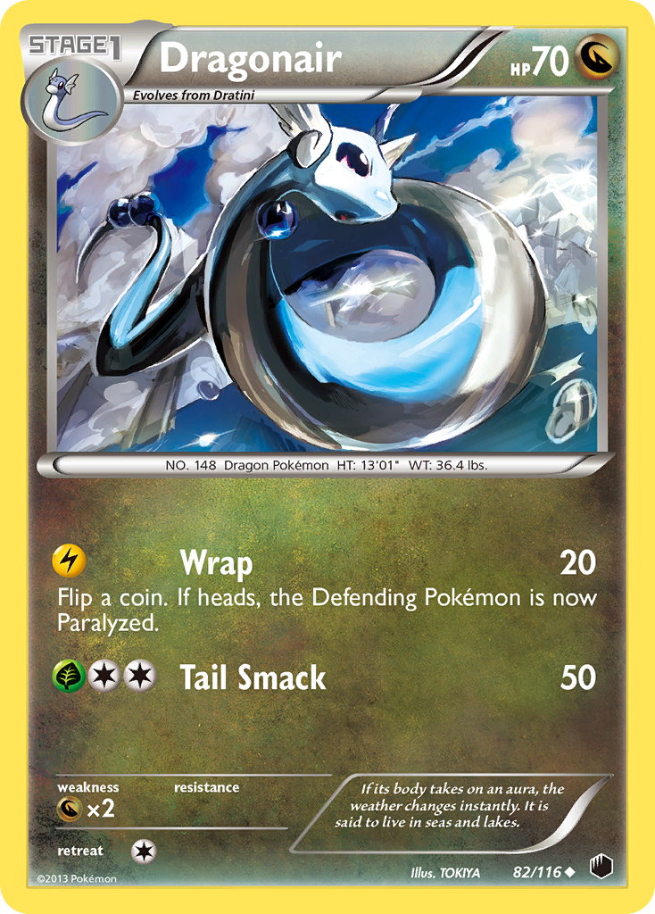 Dragonair – Plasma Freeze 82/116 Pokémon card