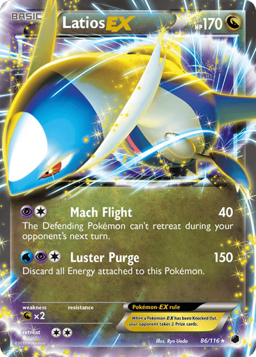 Latios-EX - Plasma Freeze 86