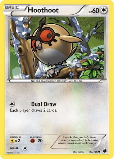 Hoothoot - Plasma Freeze 91