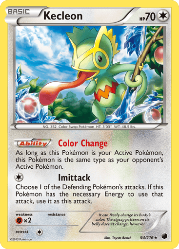 Kecleon - Plasma Freeze 94